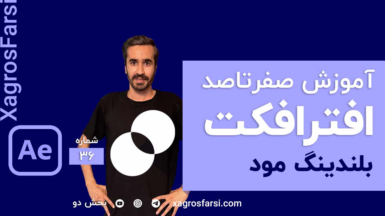 ترکیب کردن چند ویدیو با ابزار بلندینگ مود Blending mood