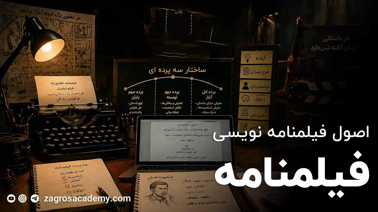 اصول فیلمنامه‌نویسی در فیلم‌سازی